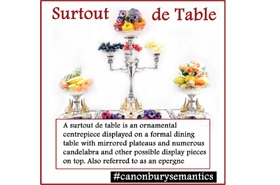 Surtout de Table (Epergne) - Canonbury Semantics













