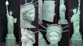 XL Statue of Liberty Bronze Statue New York Lamp
























 
