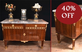 Empire Commode in Rosewood French Chest of Drawers






 










 














