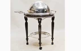 English Beef Trolley Silver Plate Carvery Meat








 




















 


