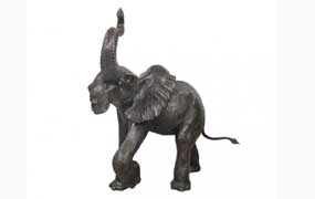 Large Bronze Elephant Statue Garden Animal Castings




























