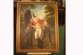 Georgian Oil Painting Portrait Lord Horse English Art




























